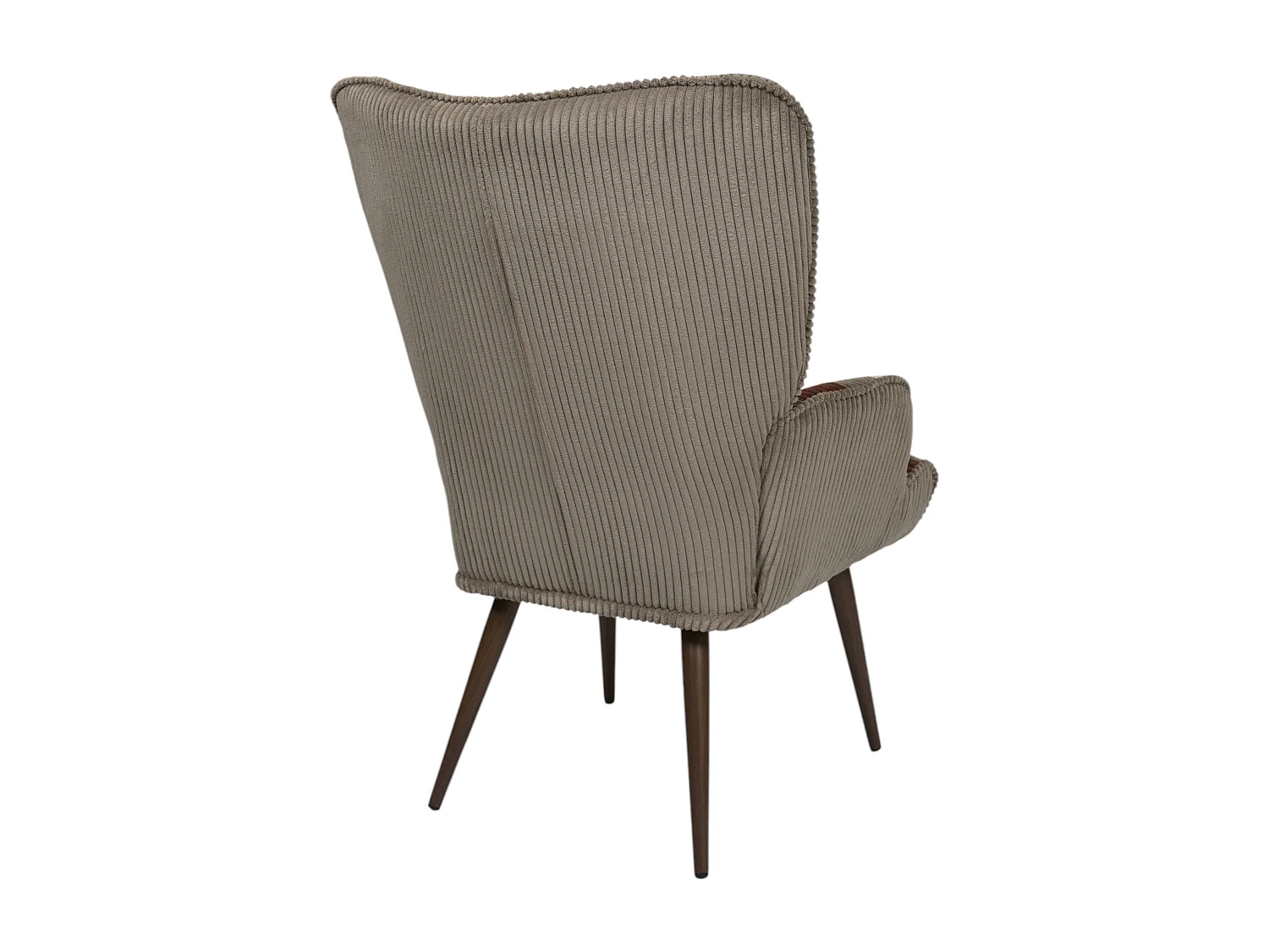 Fauteuil Salon Patchwork Cotele Scott Beige, Gris, Rouge, Vert