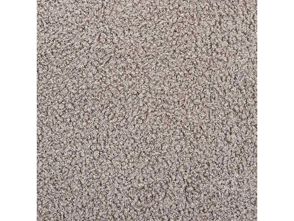 Fauteuil Bouclette Taupe Gris