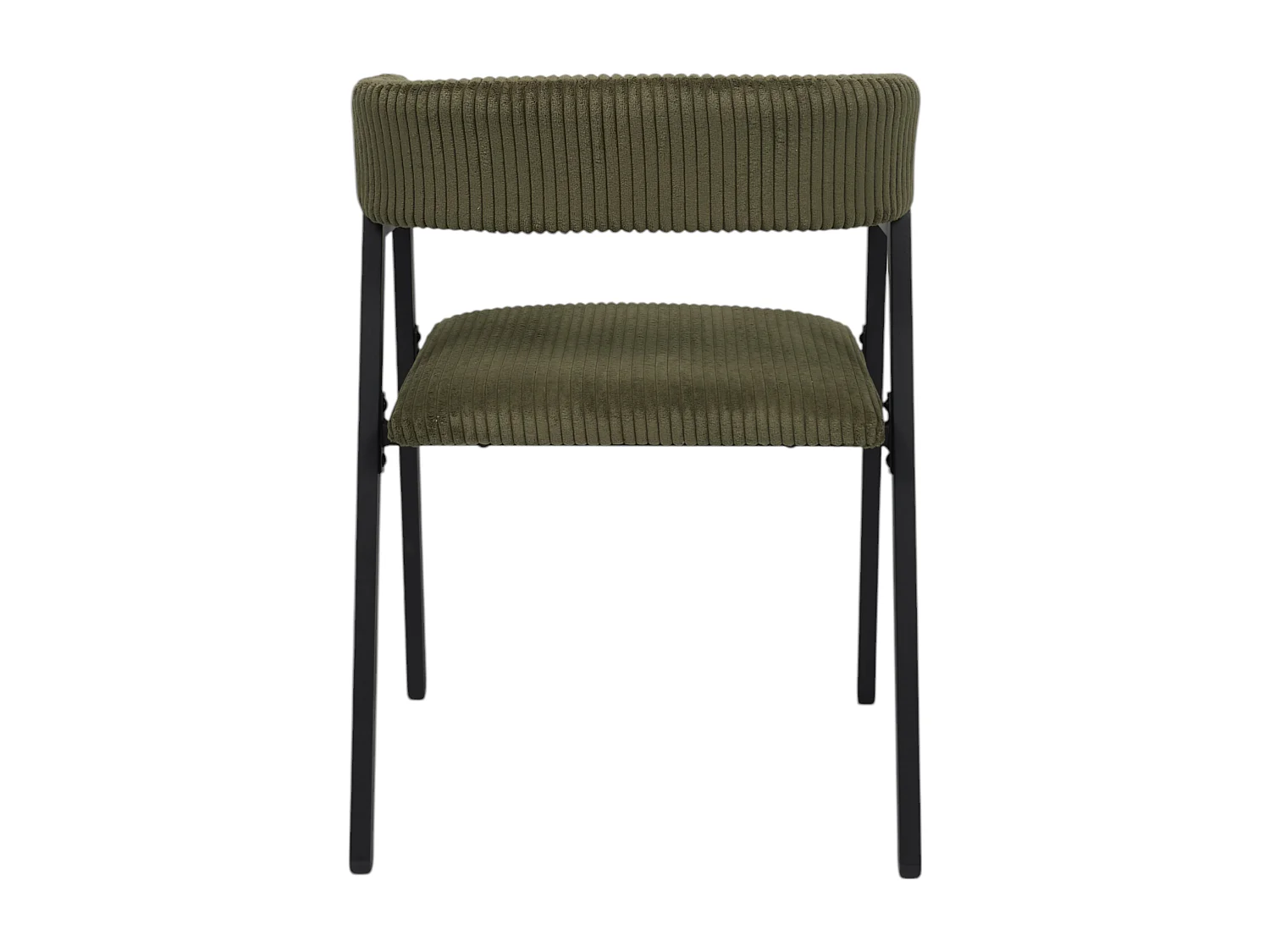 Fauteuil Design Cotele Scott Vert - Lot De 2 Vert, Noir