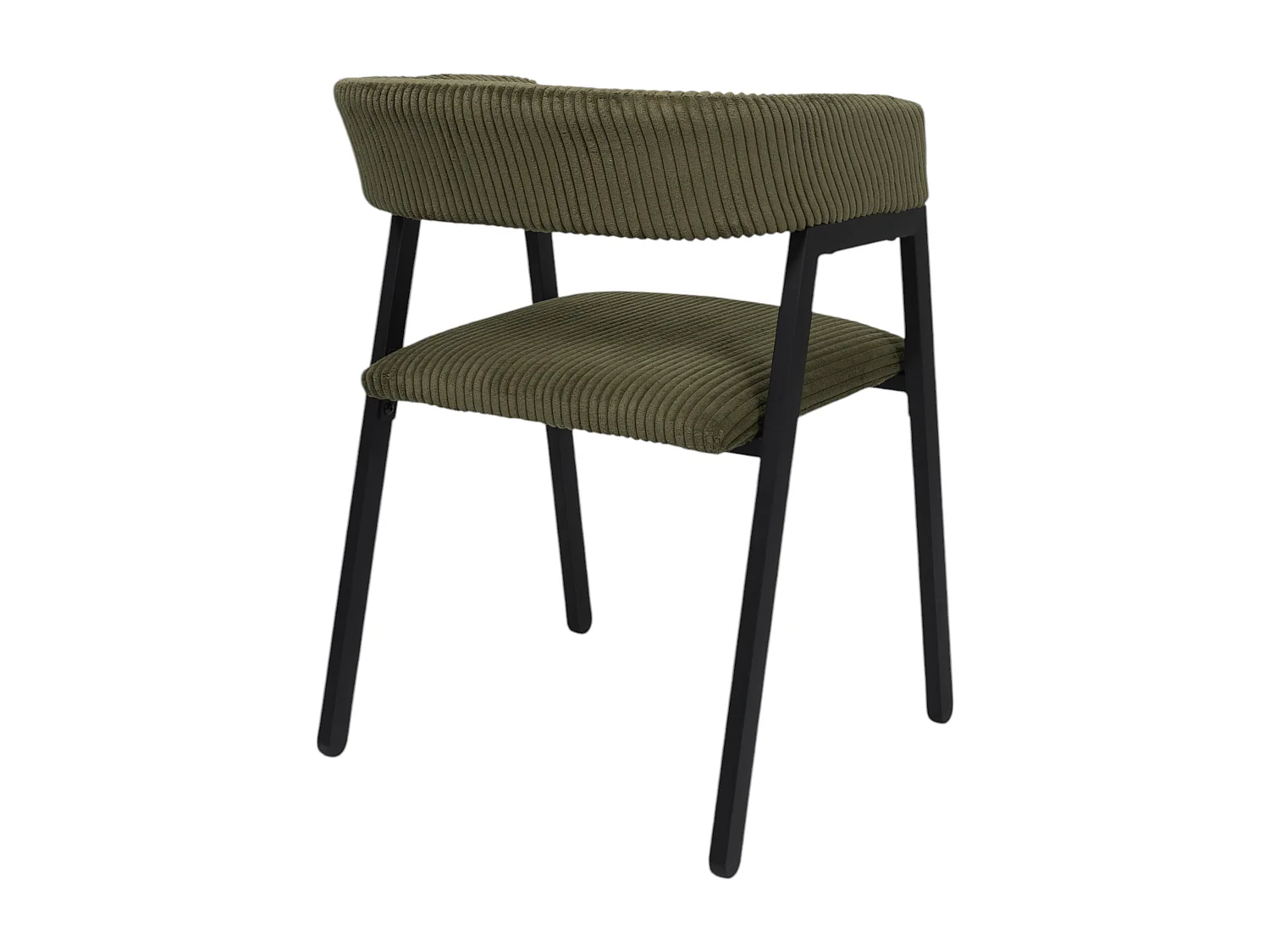 Fauteuil Design Cotele Scott Vert - Lot De 2 Vert, Noir