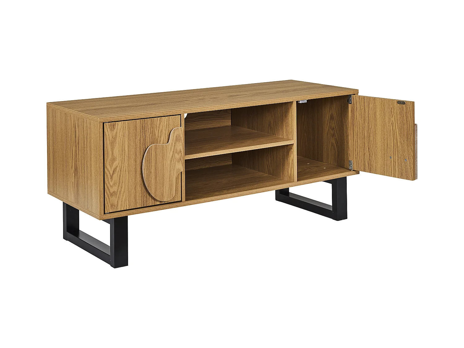 Meuble Tv Calypso Marron, Noir