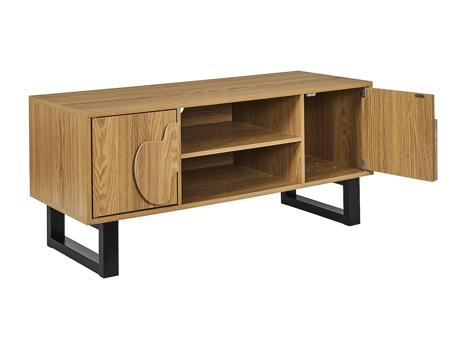 Meuble Tv Calypso Marron, Noir