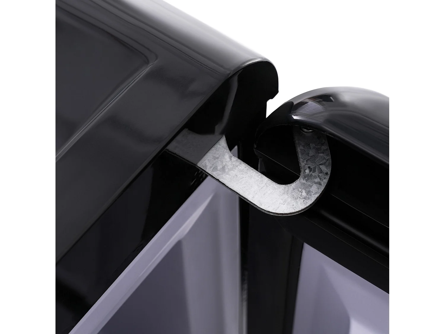 Dubbele deur koelkast met verstelbare en casters - 72L - 120KWH/jaar - Laag geluidsniveau van 39 dB - Klasse E - 45x44x91cm