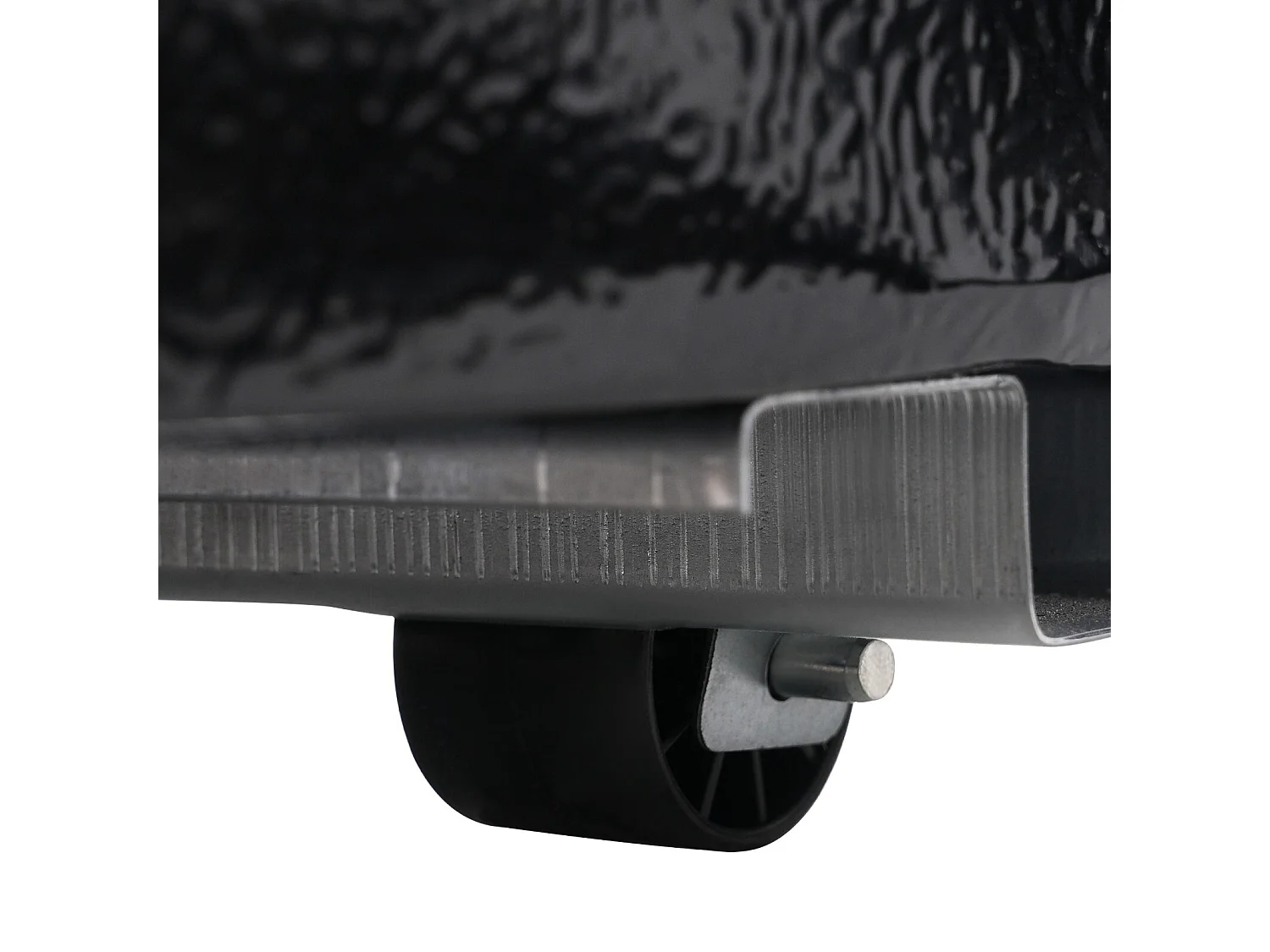 Réfrigérateur à double porte avec pieds réglables et roulettes - 72L - 120kWh/an - Faible niveau sonore de 39 dB - Classe E - 45x44x91cm