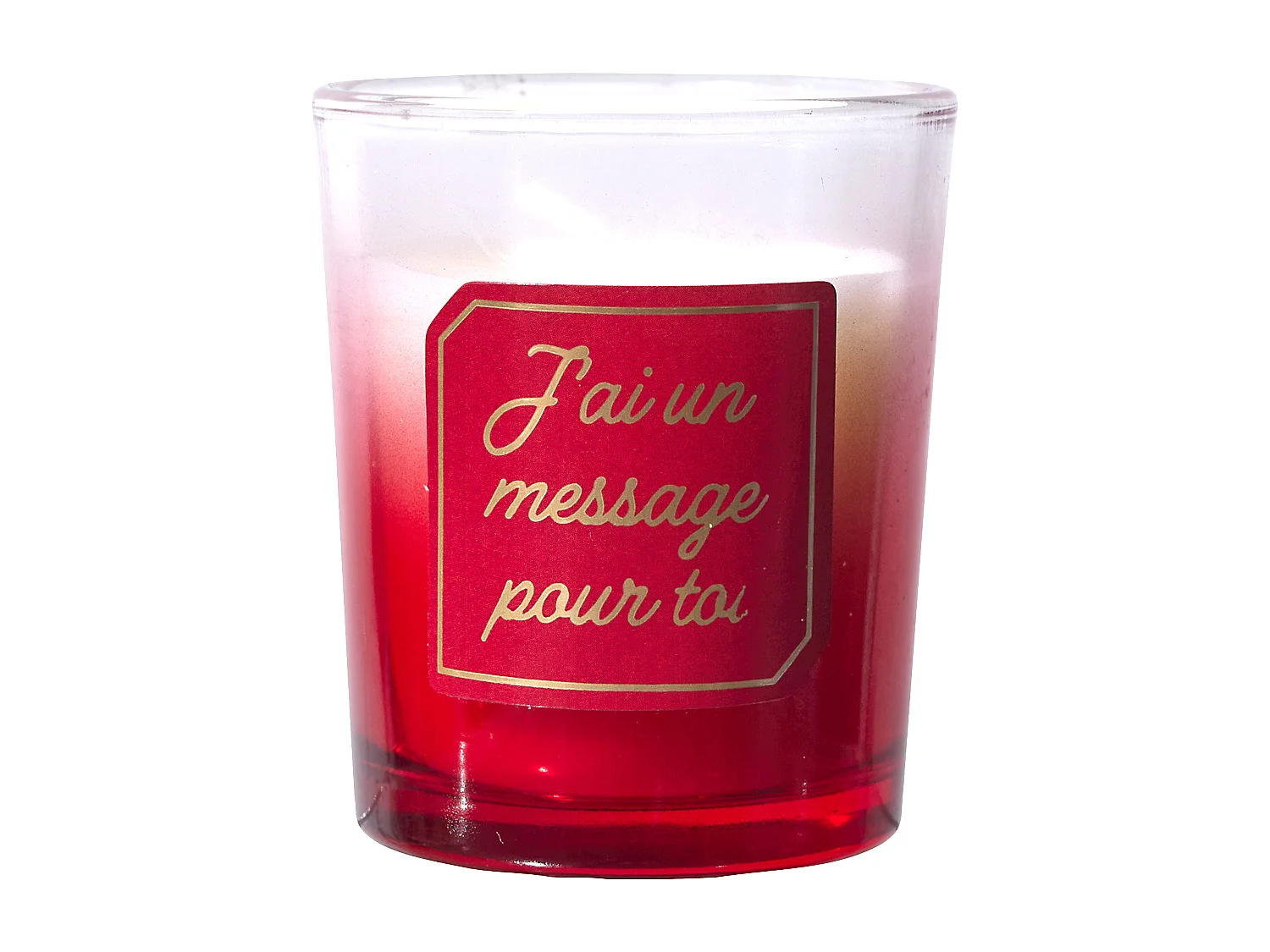 Bougie Parfumee X6 Coffret Amour Rouge