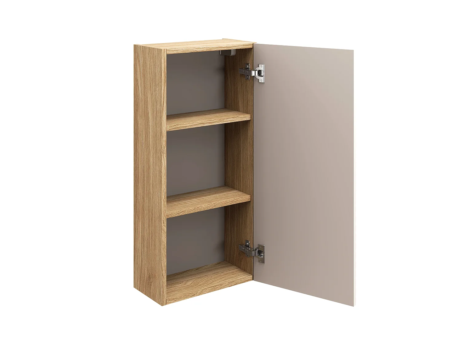 Armoire haute Ocean Beige 35 cm 1 porte