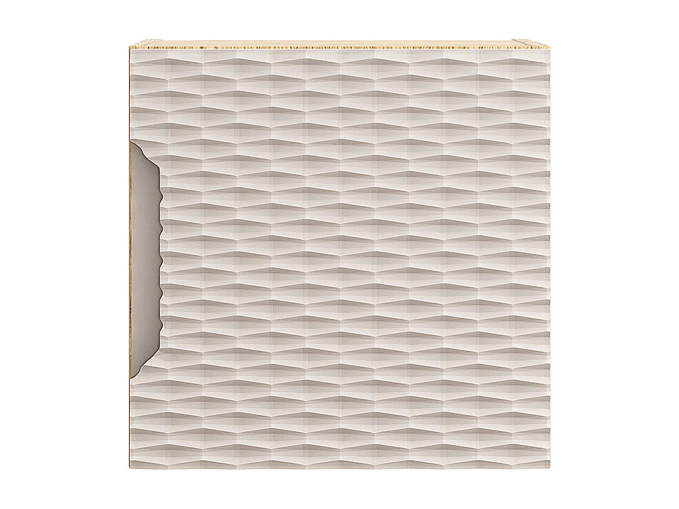 Elora Beige en Hout 1-deurs wandkast