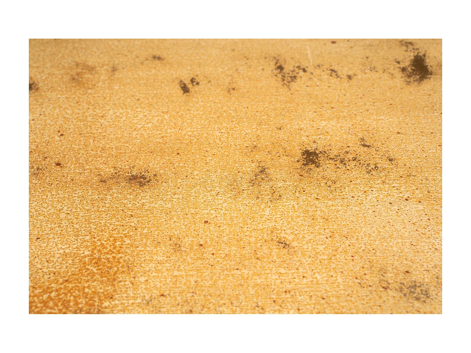 BISCOTTINI Table de Jardin - Fonte avec Finition Blanche Antique - Table de Jardin - Balcon - Terrasse - Table de Café - 70x70x76 cm