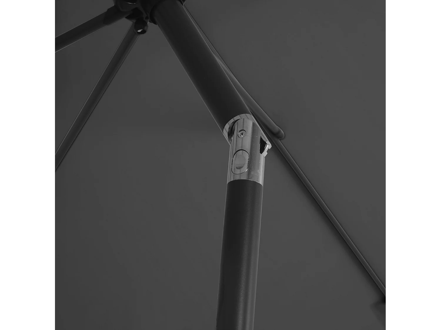 Parasol de balcon rectangulaire avec Housse de protection