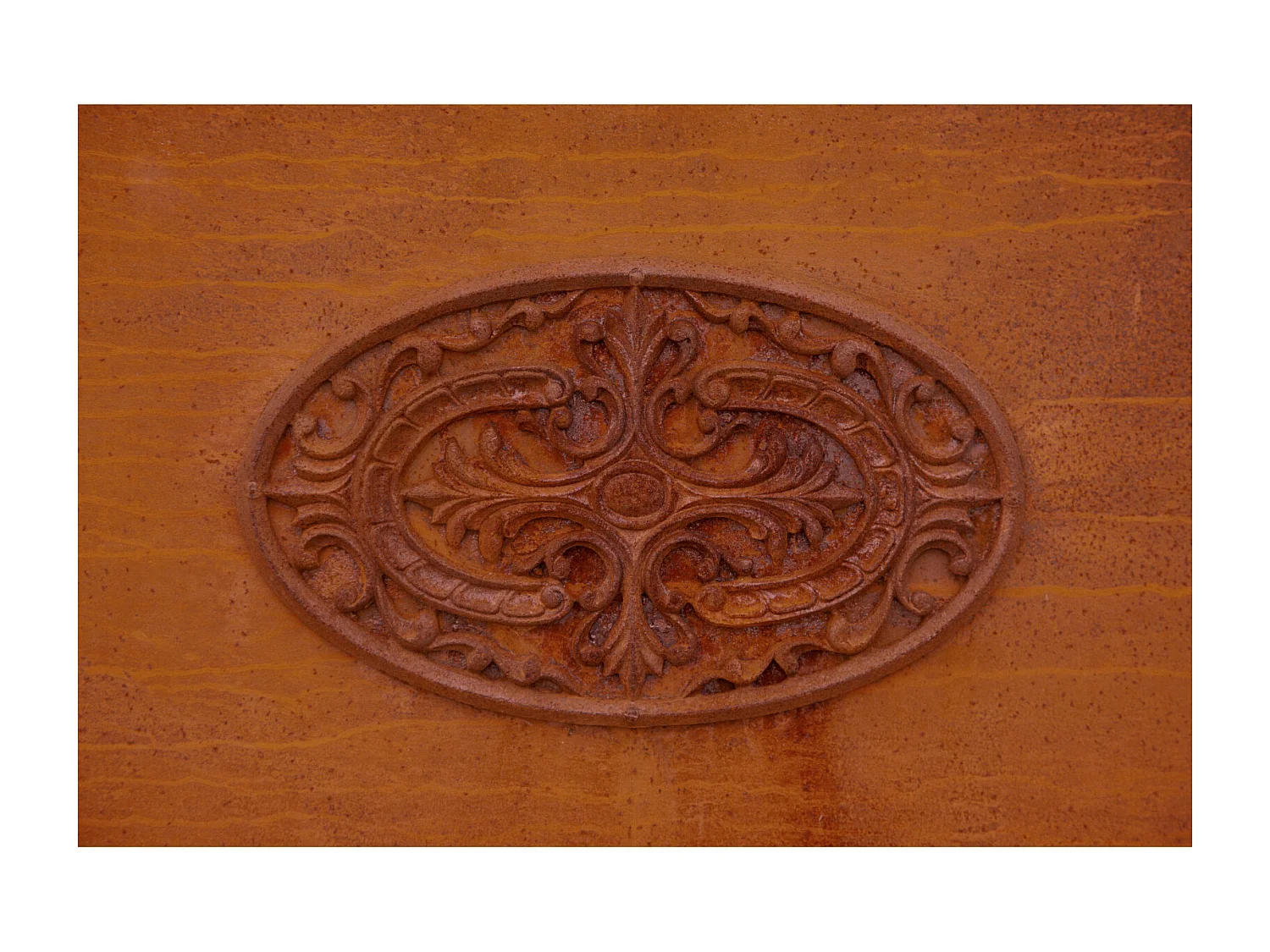 BISCOTTINI Portail en fer - Fer massif avec détails ornementaux - Clôture en fer - Portail en métal - Porte décorative - Portail d'entrée - 400x8x300cm