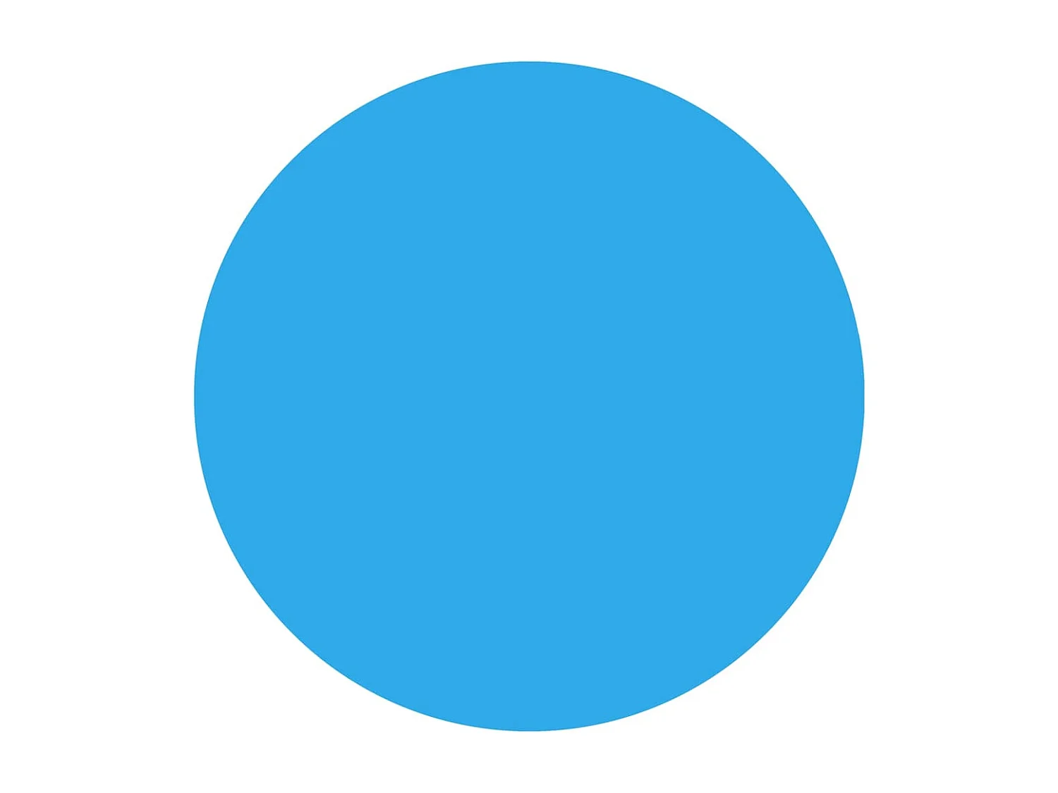 Blaue 210 cm PE-Schwimmbadabdeckung