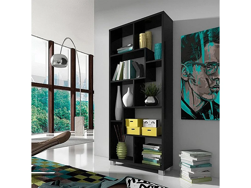 Estantería Deluxe Negro