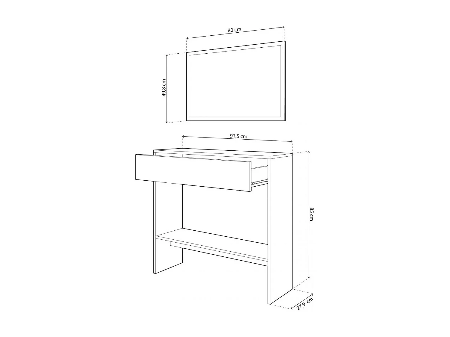 Recibidor Aros Tofe - Gris Grafito