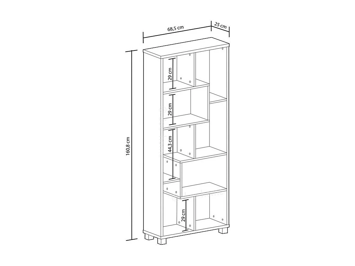 Estantería Deluxe Blanco