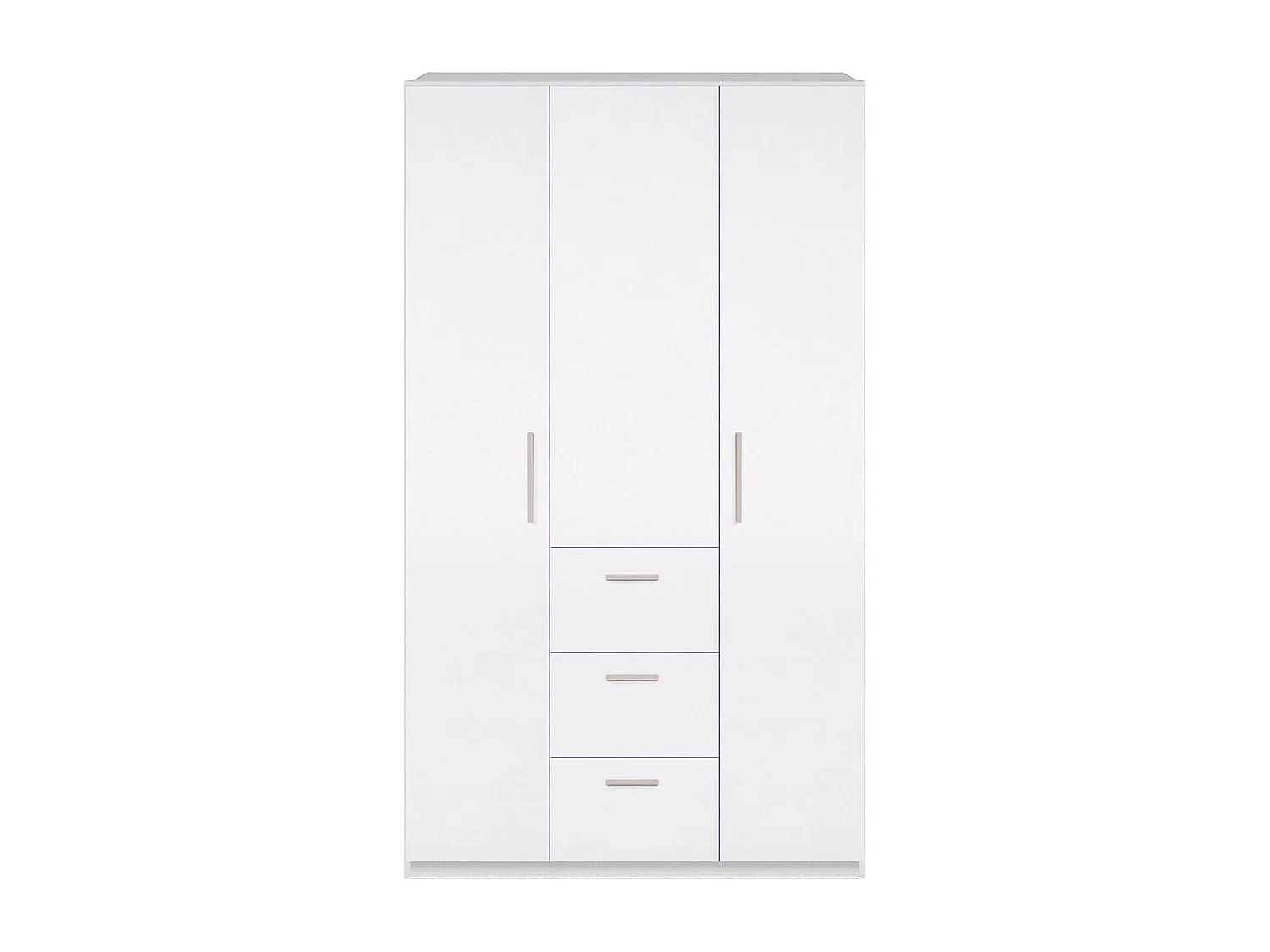 Roupeiro Roupeiro 3 portas Blanco Brillo