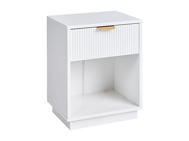 Nachttisch mit 1 Schublade SUMMERVILLE Weiss