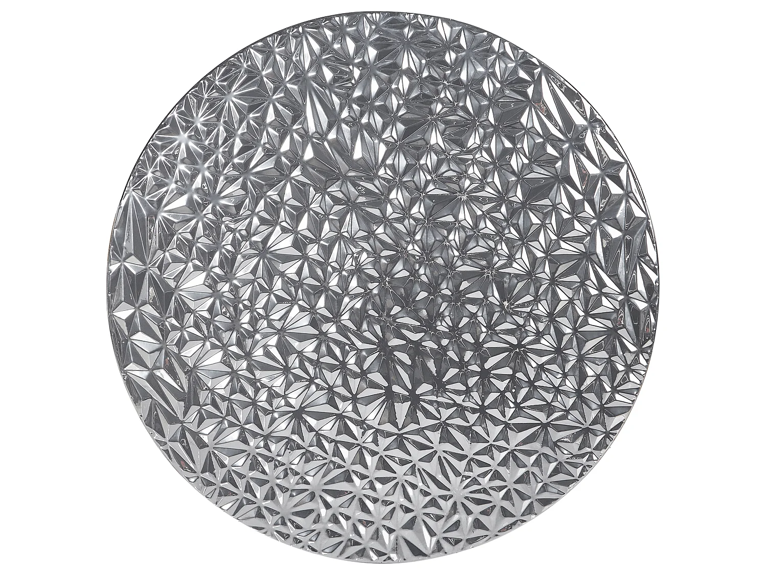 Wall Decor MOSCAVIDE Metal 60 cm Silver
