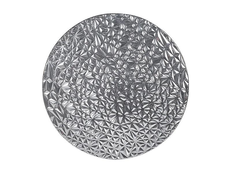 Wanddecoratie MOSCAVIDE Metaal 60 cm Zilver