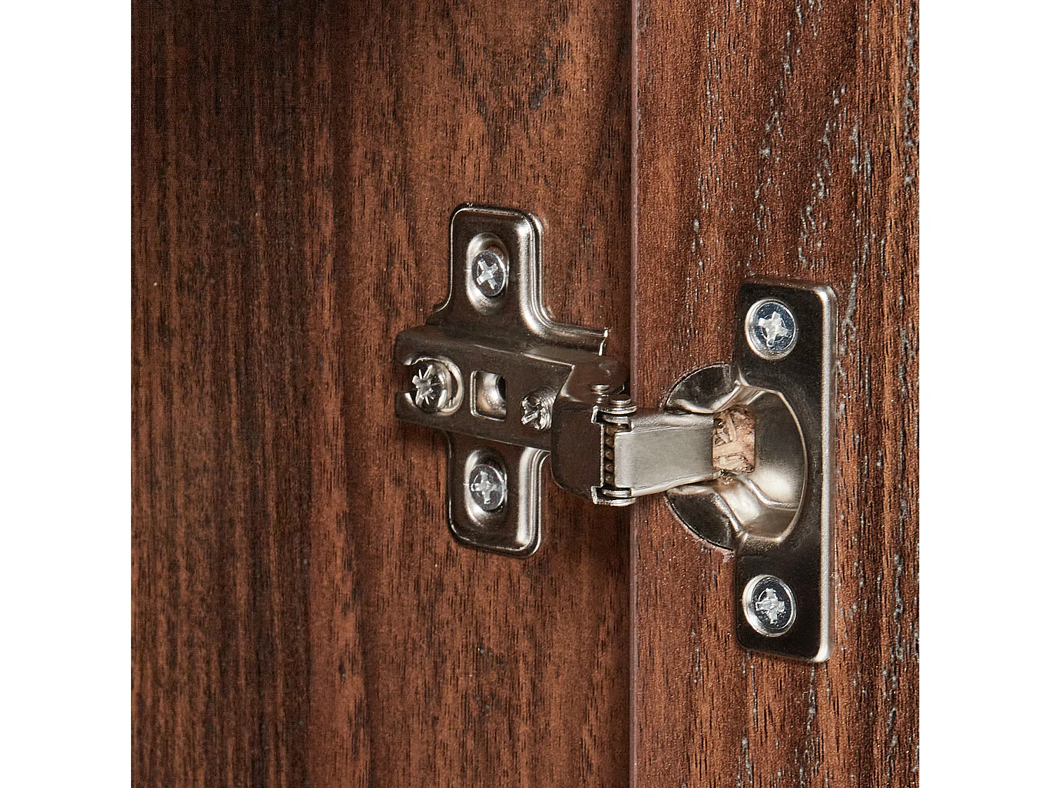 Armoire à vin TULLAMORE Marron foncé