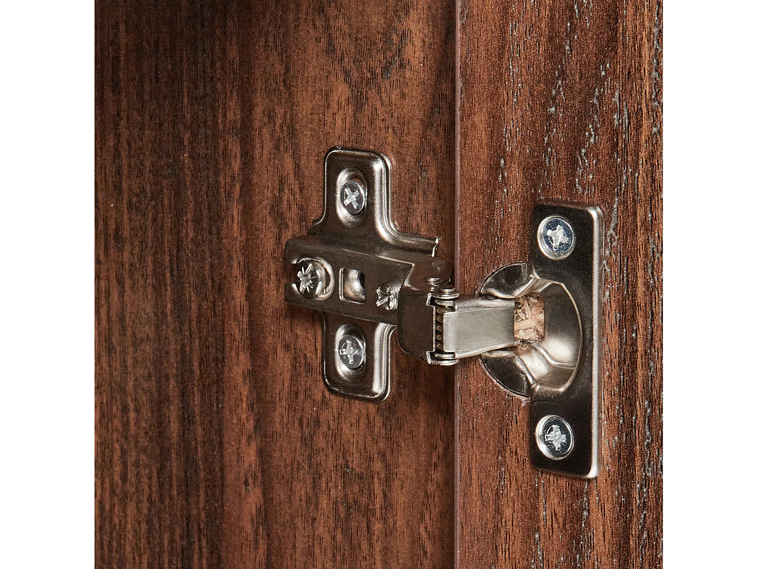 Wijnkast TULLAMORE Donkerbruin