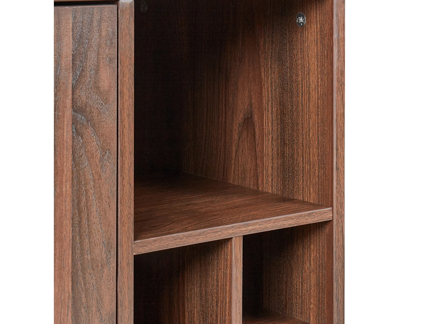 Armoire à vin TULLAMORE Marron foncé