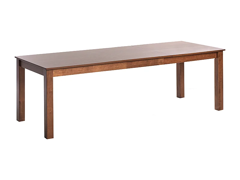 Mesa de jantar extensível MADURA Freixo escuro 160/240 cm 90 cm