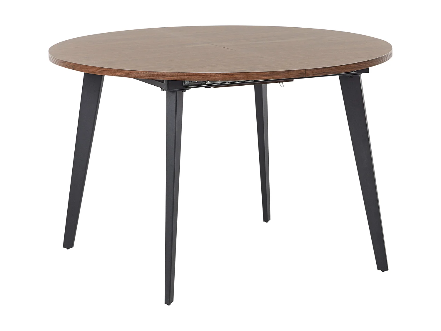Mesa de jantar extensível BOVINA Castanho escuro 120/150 cm 120 cm