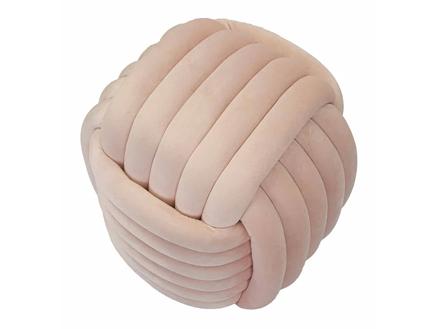 Pouf Design en Velours "Softy" 45cm Rose