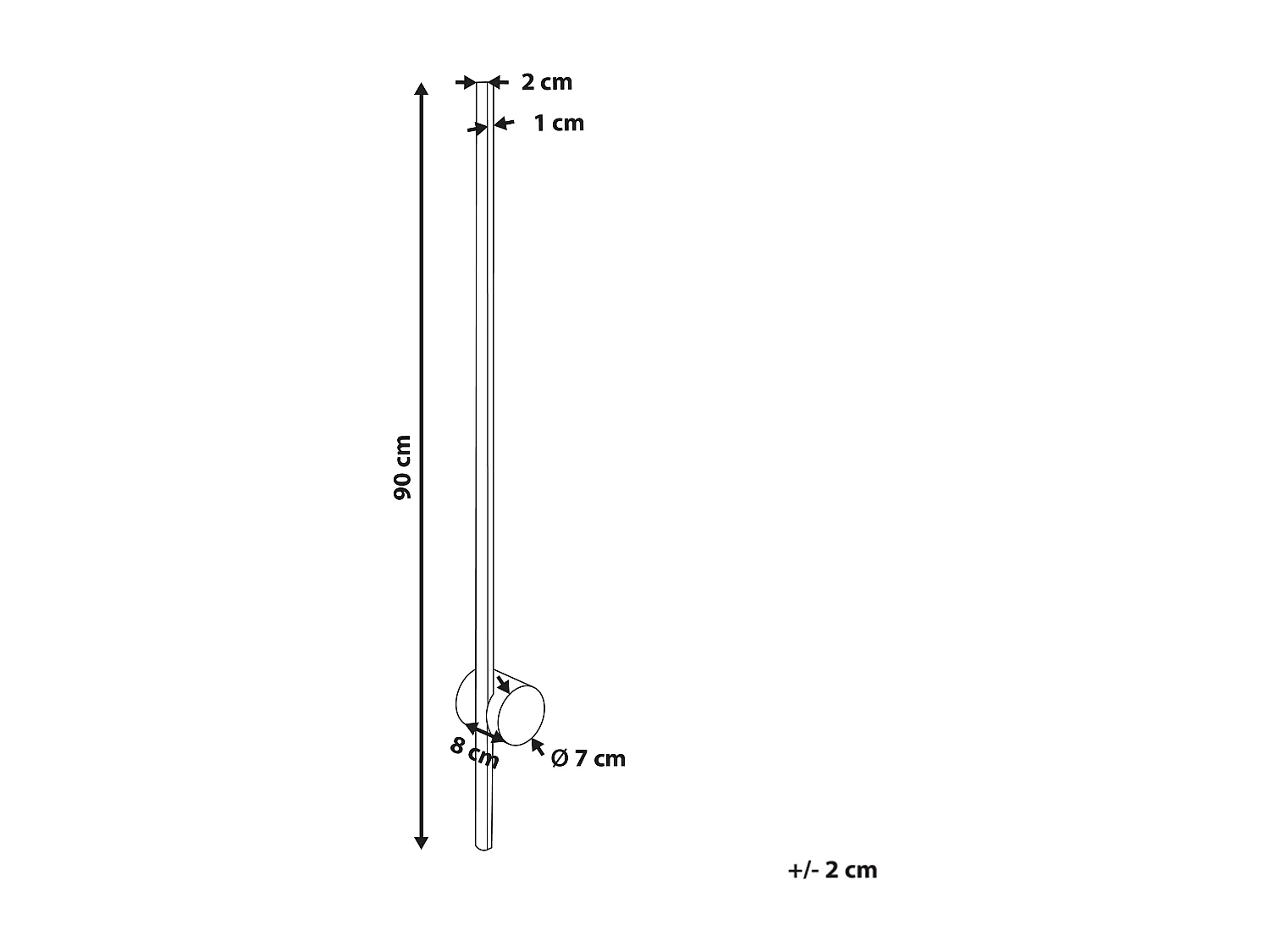 Lampe murale LED INGENIO Métal Doré
