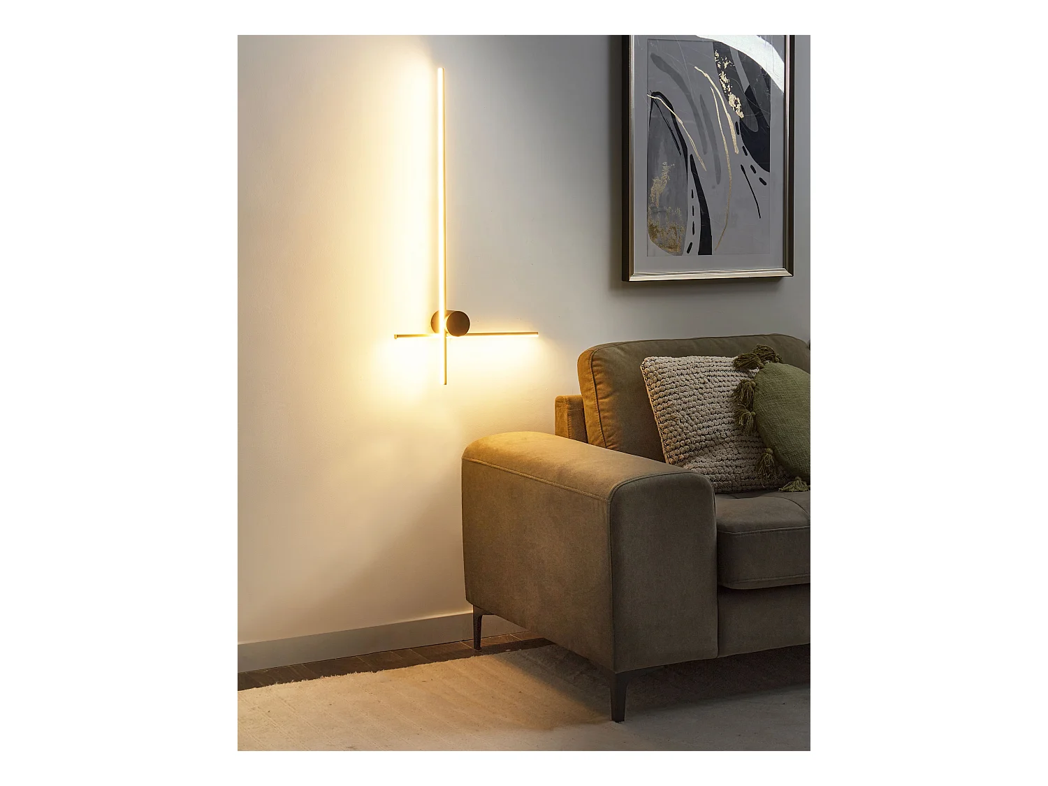 Lampe murale LED NUEVO Métal Doré