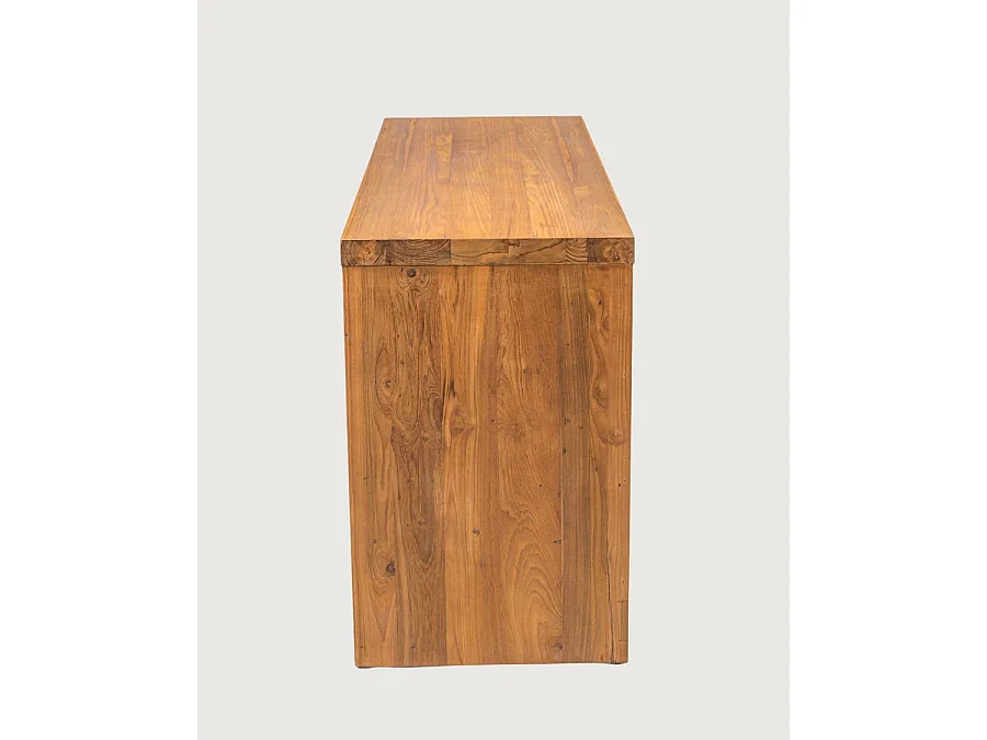 Boxel - Meuble salle de bain en bois de teck recycle