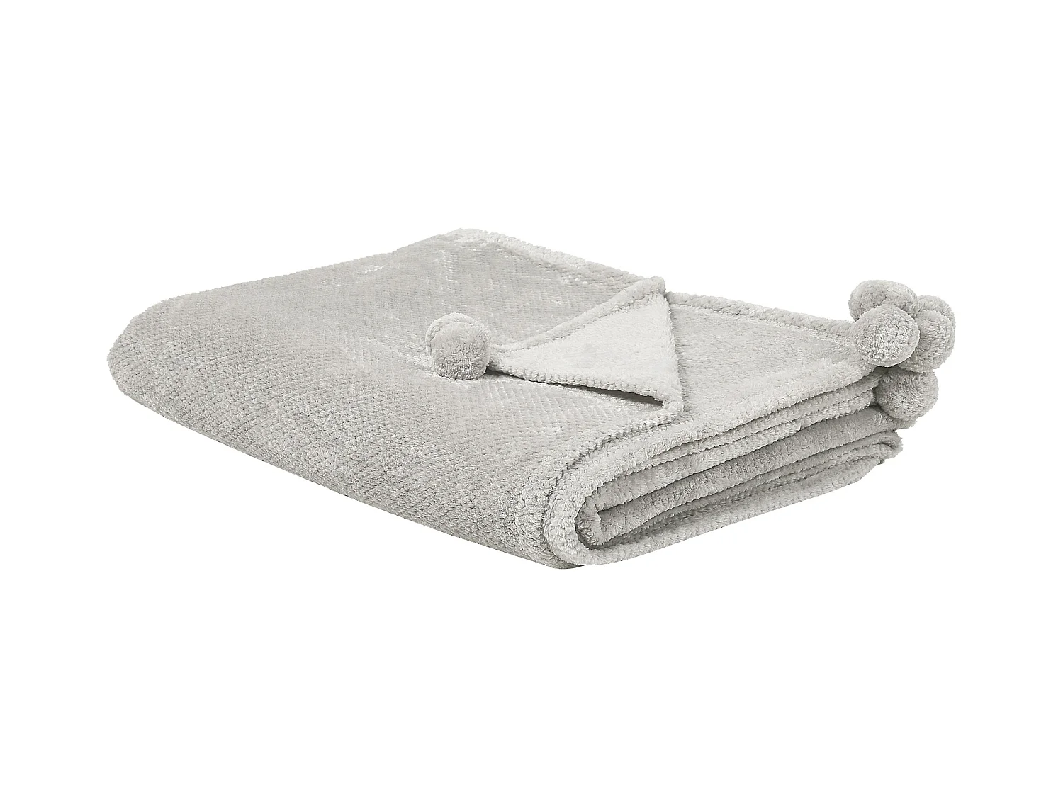Couverture SAITLER 150 x 200 cm Gris clair