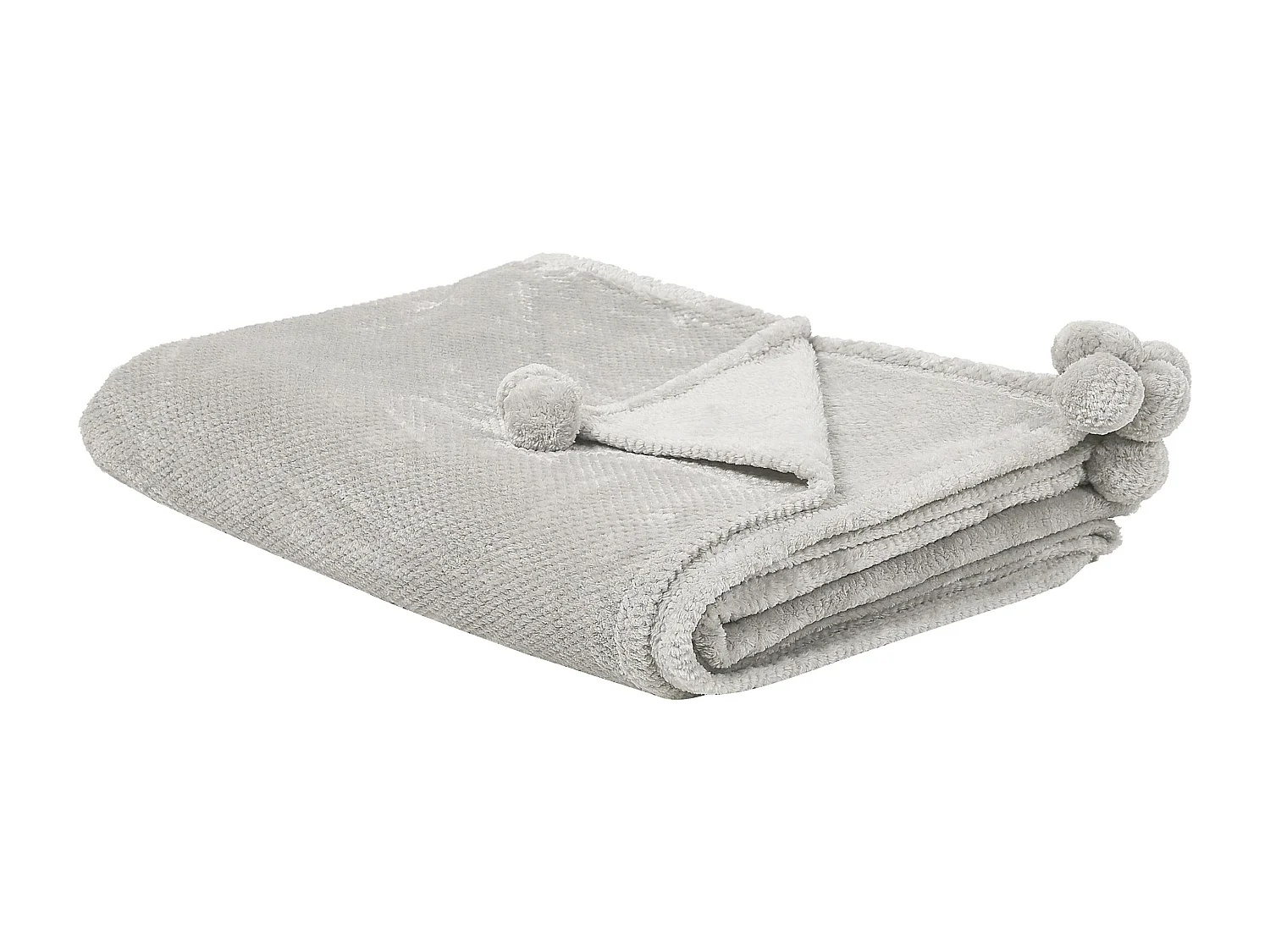 Couverture SAITLER 150 x 200 cm Gris clair