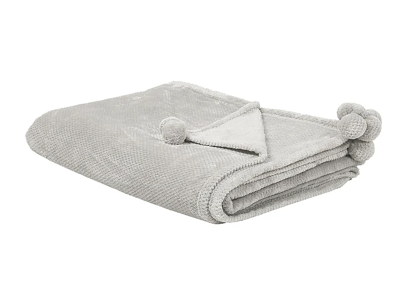 Coperta SAITLER 150 x 200 cm Grigio chiaro