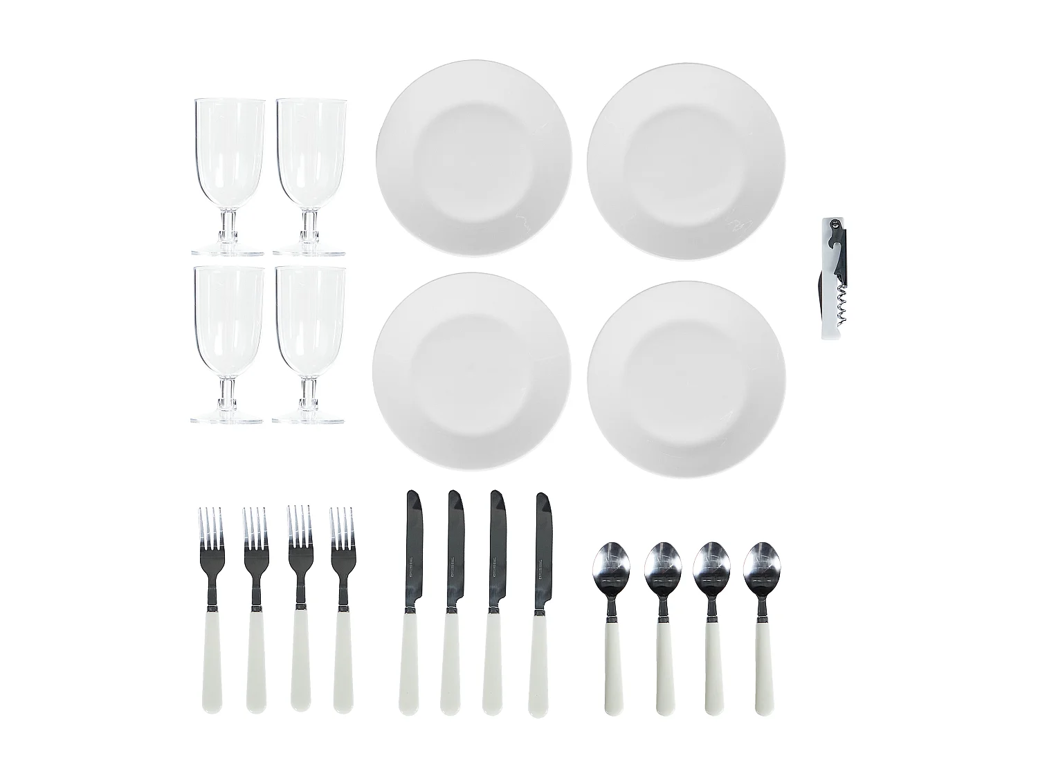 Panier de pique-nique FIGUE Osier Gris