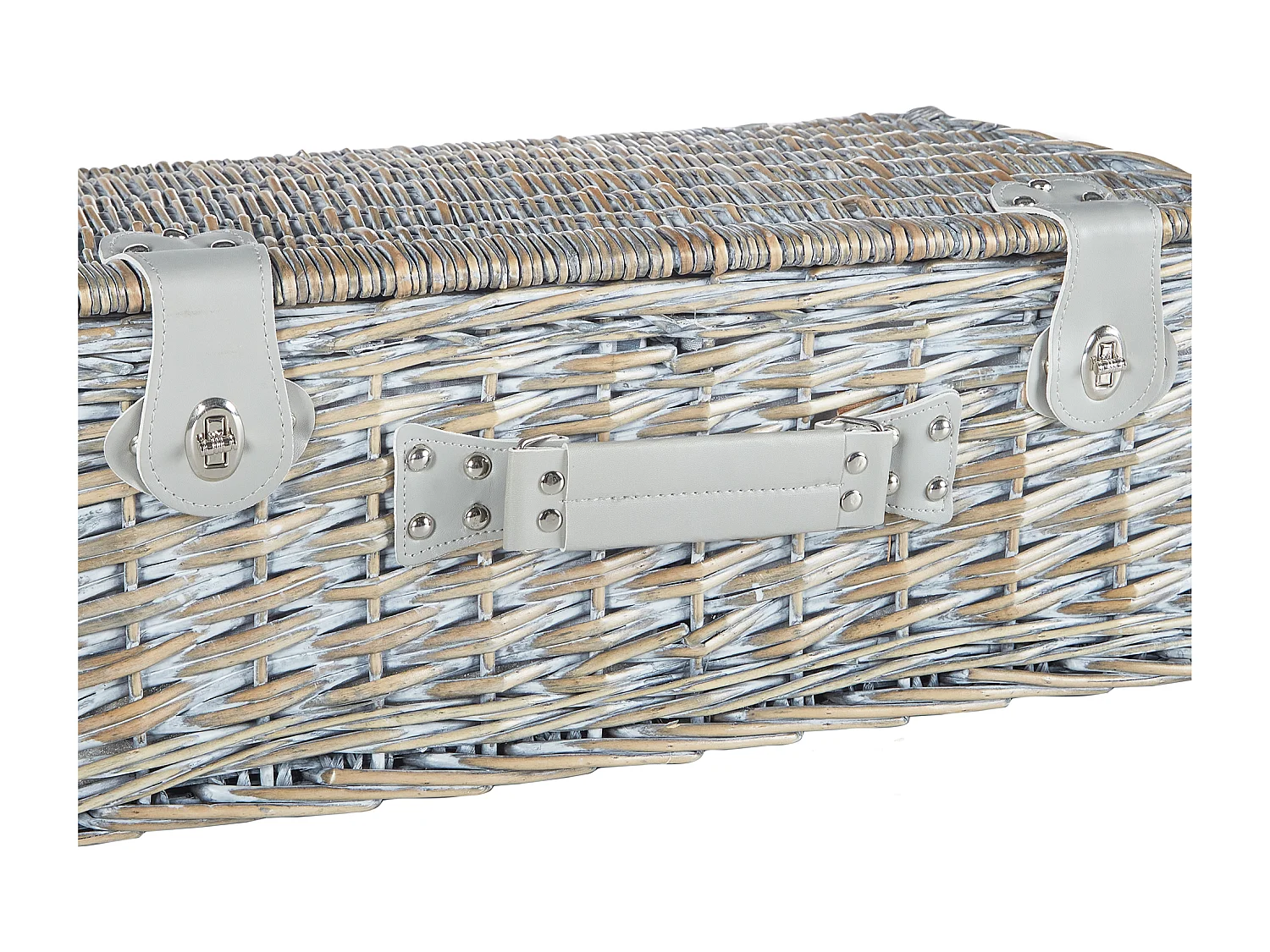 Panier de pique-nique FIGUE Osier Gris