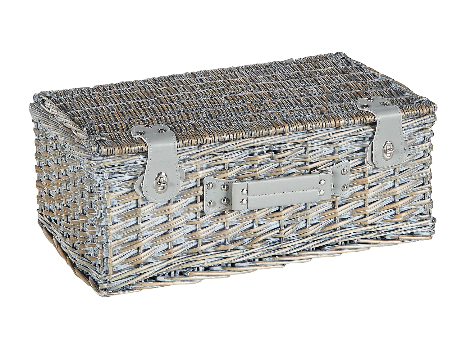 Panier de pique-nique FIGUE Osier Gris