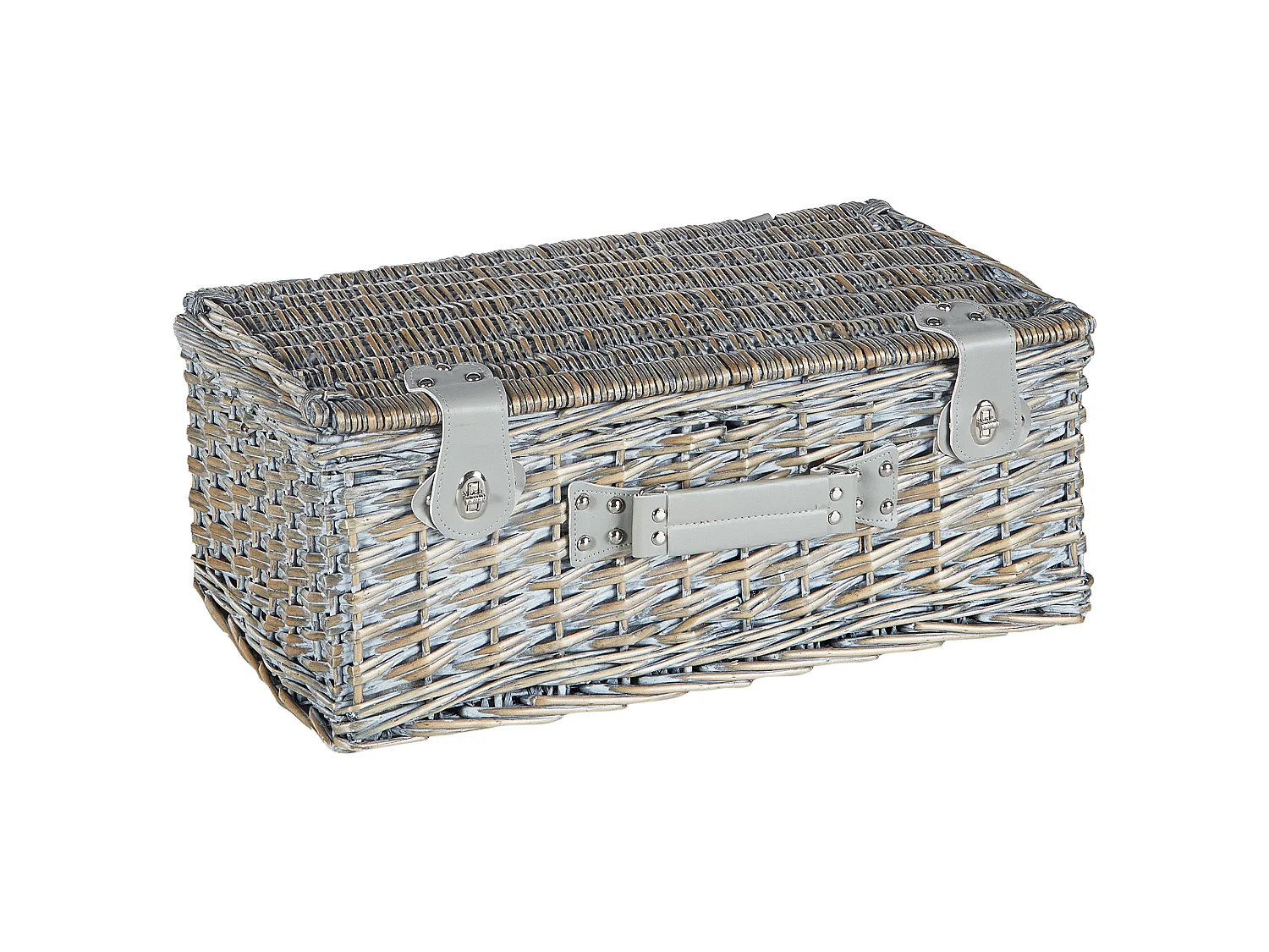 Panier de pique-nique FIGUE Osier Gris