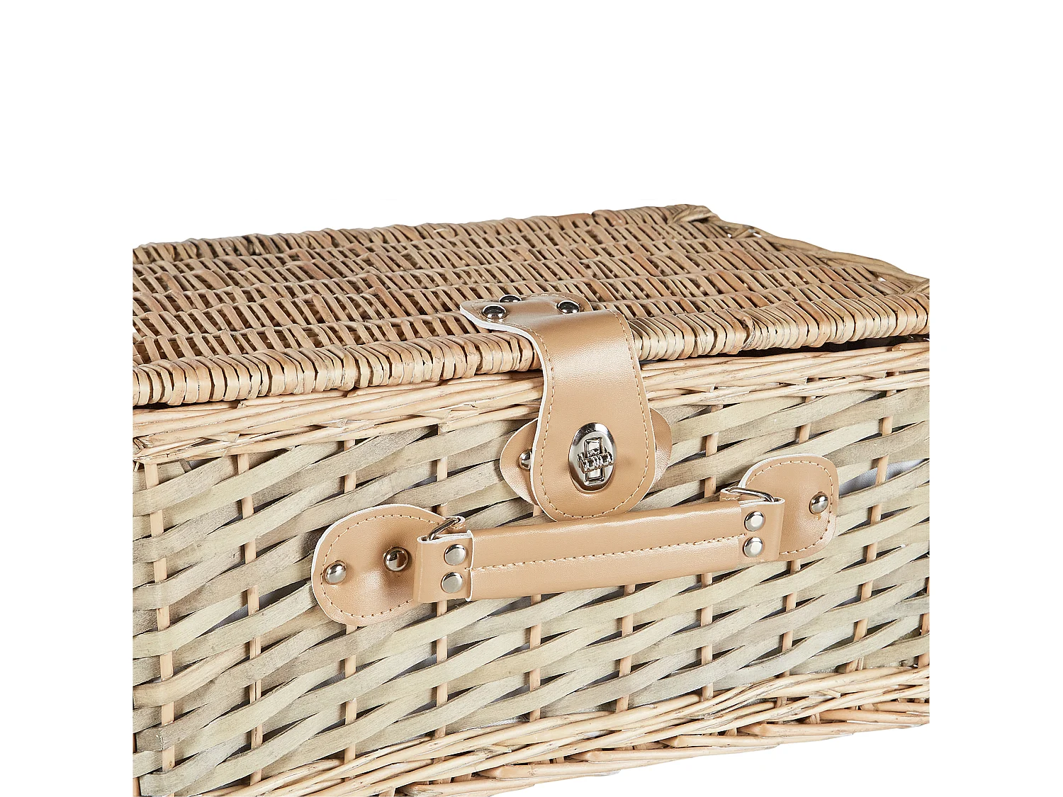 Picknickkorb CLEMENTINE Geflecht Naturfarben