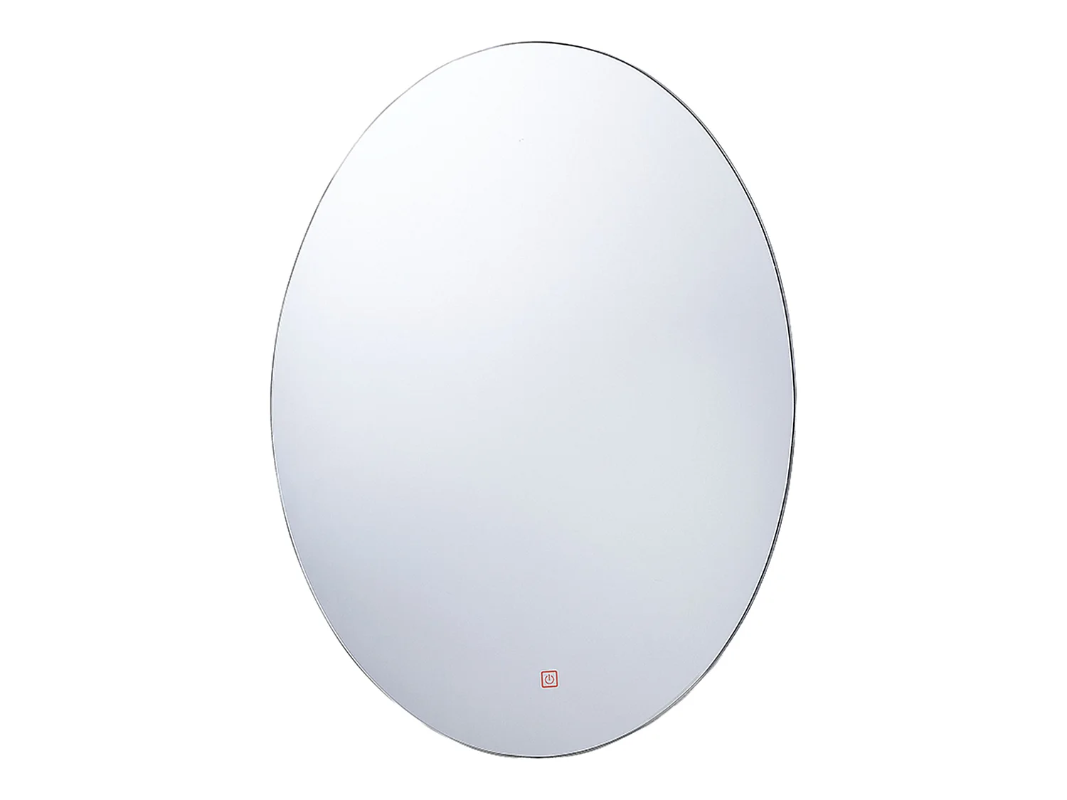 Miroir de salle de bain LED MAZILLE 60 cm 80 cm Argenté