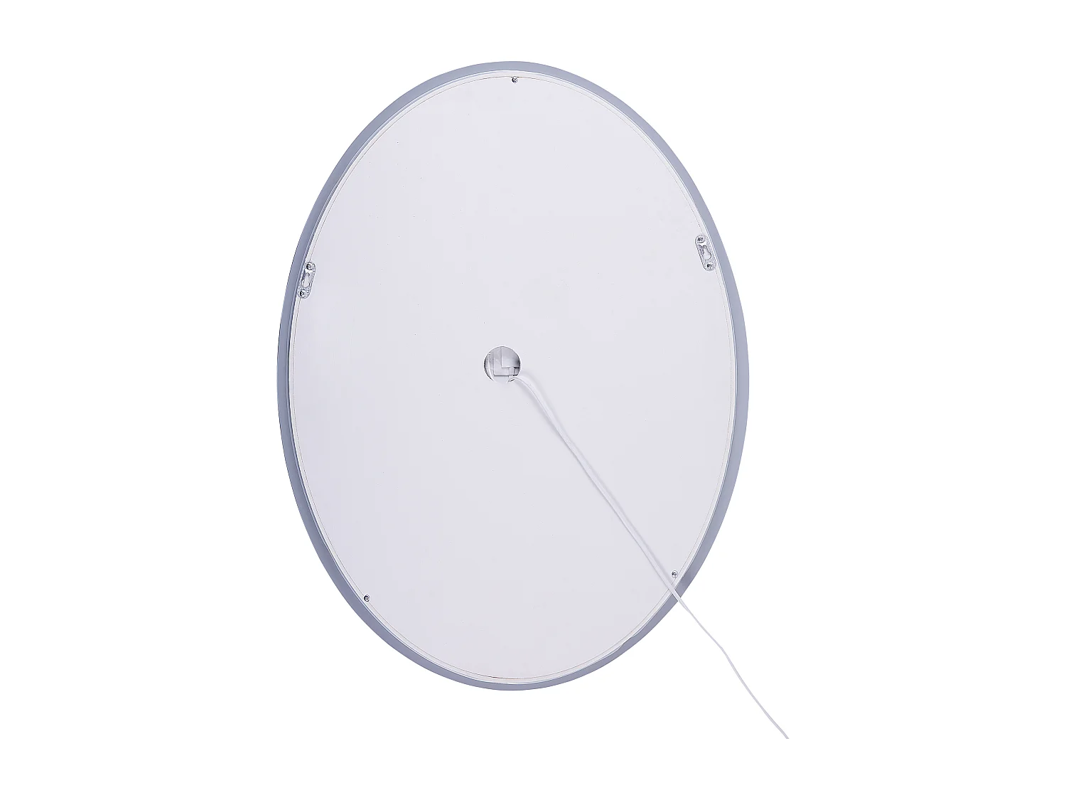 Miroir de salle de bain LED MAZILLE 60 cm 80 cm Argenté