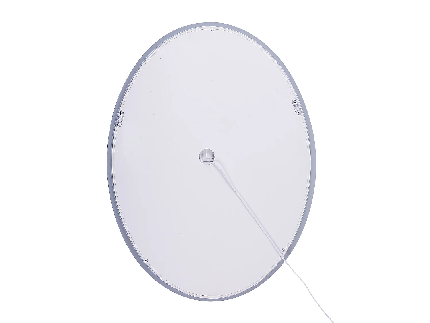 LED-Badezimmer-Spiegel MAZILLE 60 cm 80 cm Silber