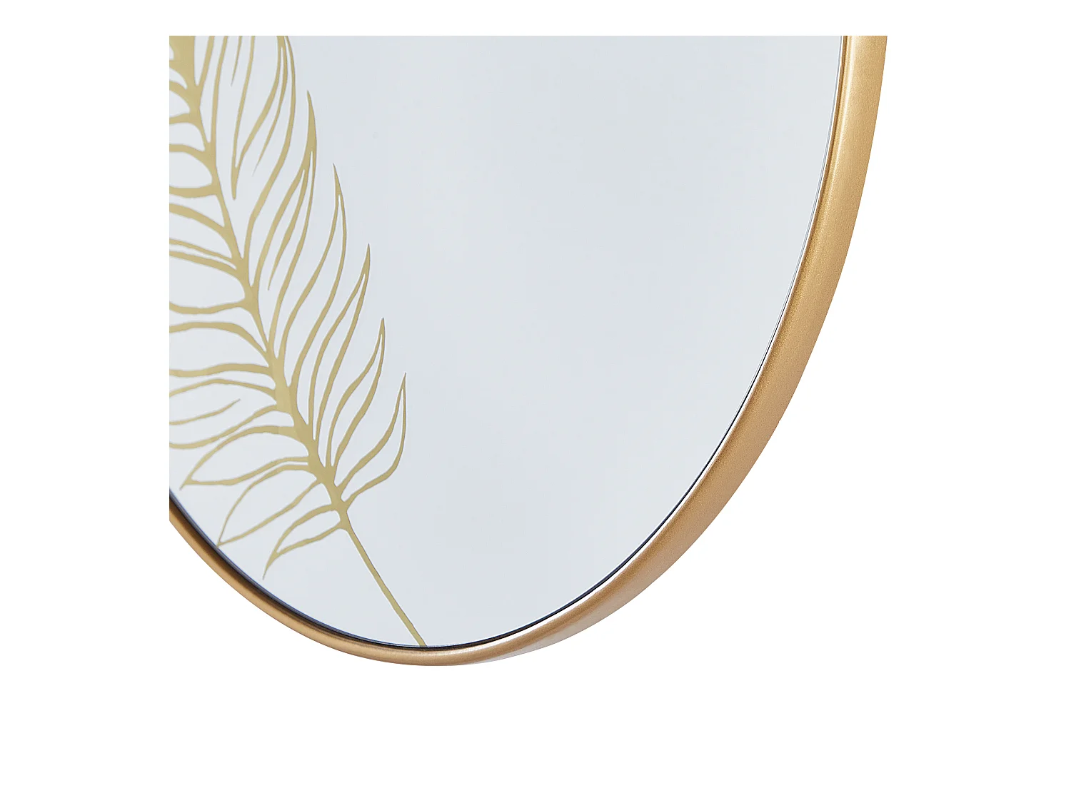 Espejo SAUVIE 57 cm 57 cm Dorado