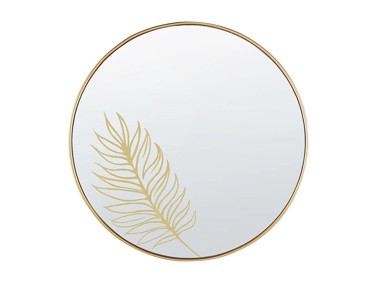 Miroir SAUVIE 57 cm 57 cm Doré