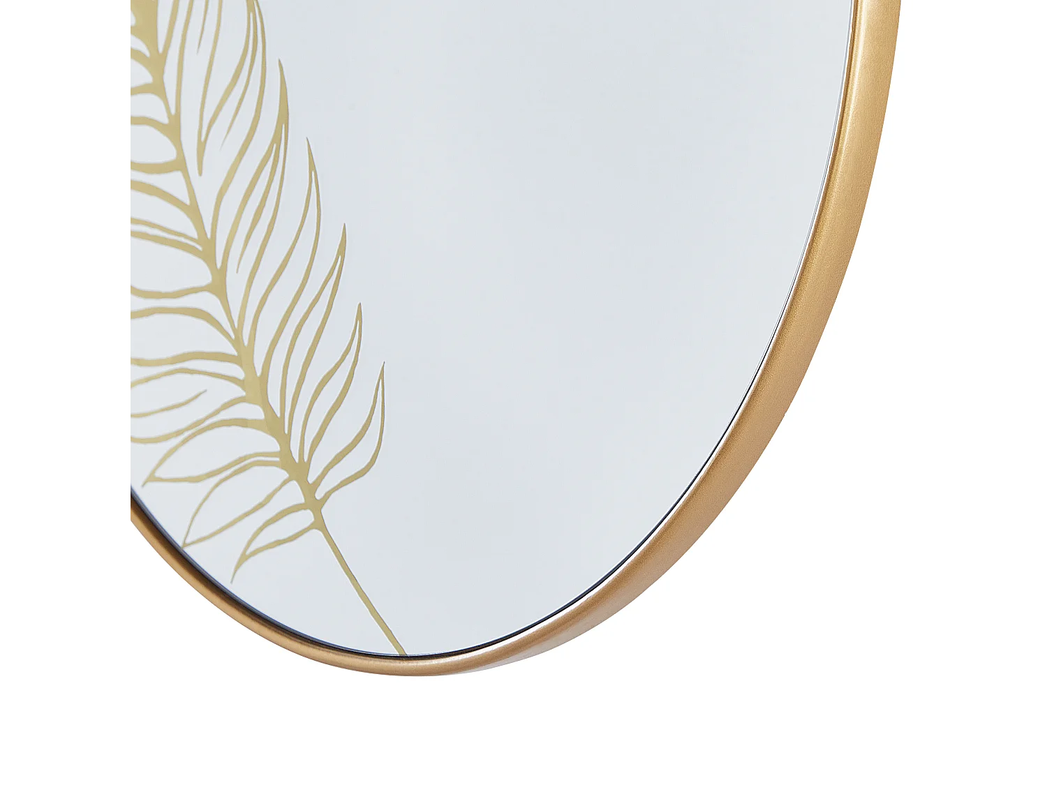 Miroir SAUVIE 57 cm 57 cm Doré