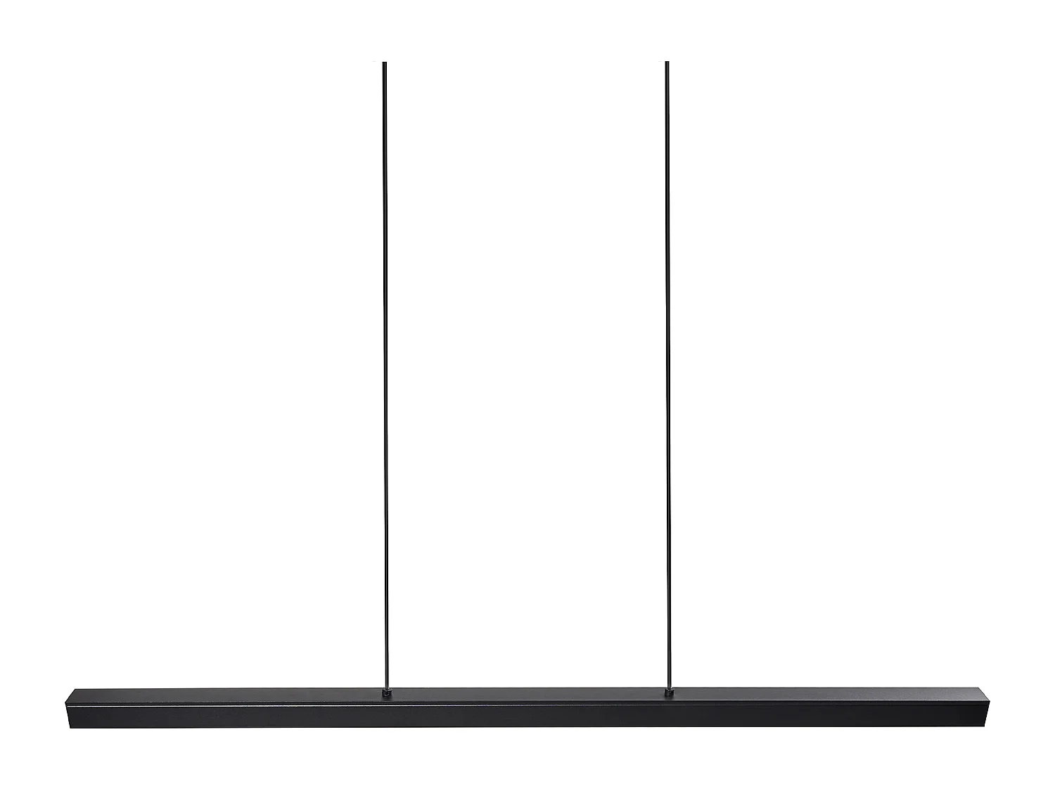 Lampa wisząca LED CANDELERO Z pilotem Czarny