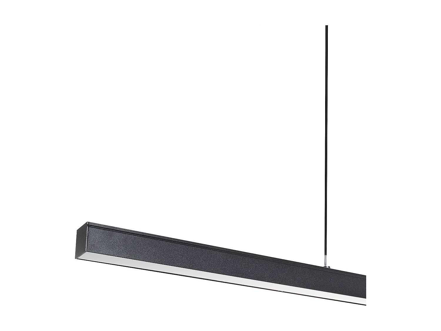 Lampe LED suspendue CANDELERO Avec télécommande Noir