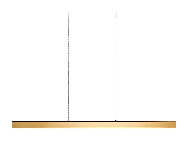 Moderne Hängelampe Integrierte LED-Leuchte Aluminium Gummiholzschirm Eisensockel mit Fernbedienung Gold Arenas