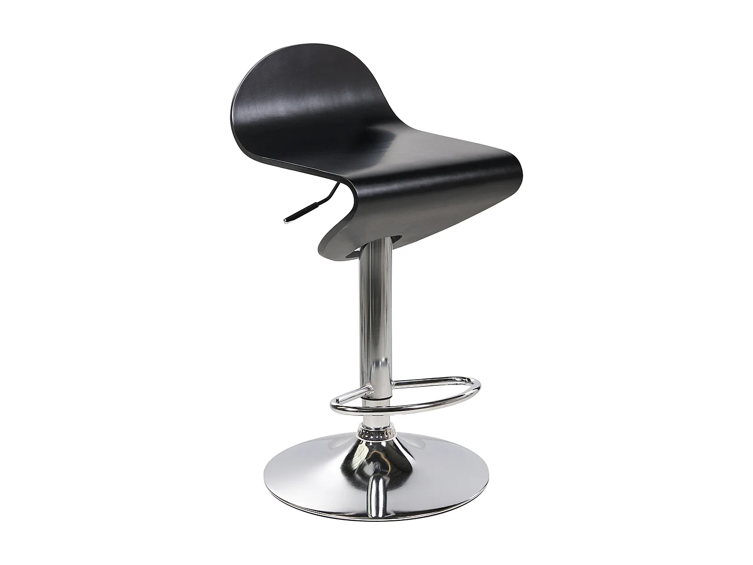 Lot de 2 chaises de bar LIVERPOOL Noir