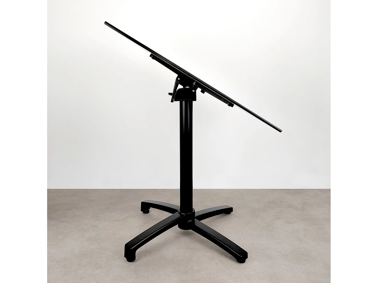 Klappbarer Terrassentisch im Compact HPL Cepp Steindekor 70 x 70